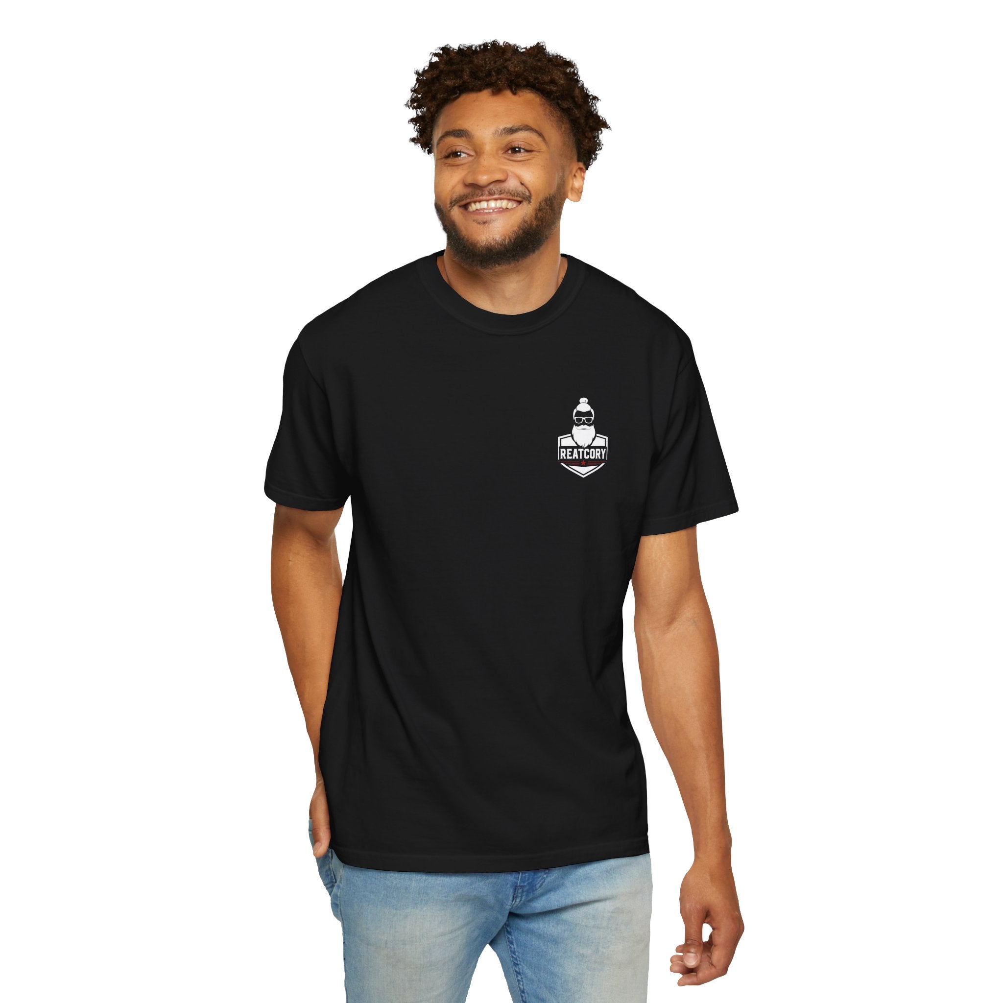 Reatcory White Logo T-shirt
